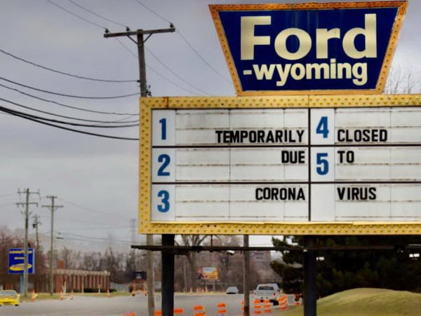 Ford-Wyoming Drive In Dearborn - Old Photo From Harry Skrdla (newer photo)